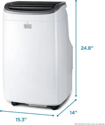 BLACK+DECKER BPACT10WT 10000 BTU 115V Portable AC