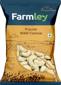 Farmley Popular W400 Raw Kaju Cashews (500 g)