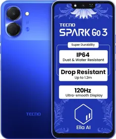 Tecno Spark GO 3 (4GB RAM + 128GB)
