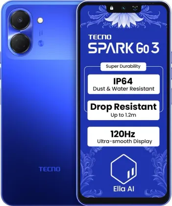 Tecno Spark GO 3 (4GB RAM + 128GB)