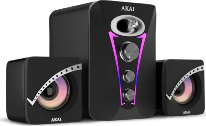 Akai Zest MS2222 2.1 Channel 22 W Wired Computer Speakers - image 2
