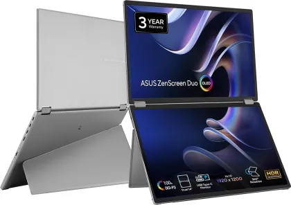 Asus ZenScreen Duo OLED MQ149CD 14 inch WUXGA Foldable Portable Monitor