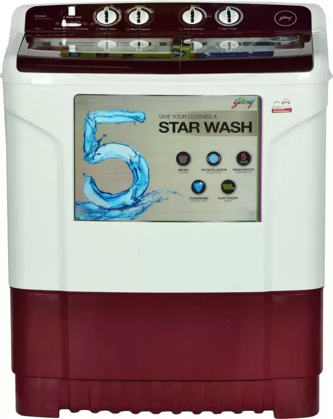 godrej washing machine top load 7kg