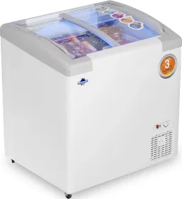 Rockwell GFR250ICGT 210 L Double Glass Door Deep Freezer