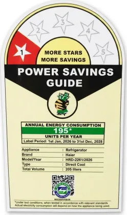 Haier HRD-2261SRMA-N 205 L 1 Star Single Door Refrigerator