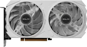 Galax NVIDIA GeForce RTX 4060 EX White 1-Click OC 8 GB GDDR6 Graphics Card
