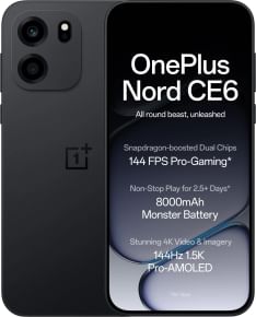 OnePlus Nord CE 6 5G (8GB RAM + 256GB) vs Samsung Galaxy S25 FE