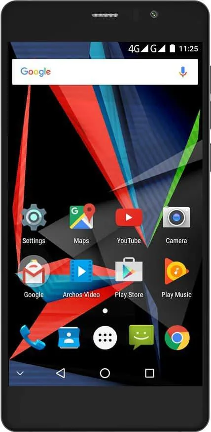 PH26 Custodia A Finestra Per Archos 55 Diamond Selfie – Cover In Similpelle
