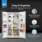 Voltas Beko RSB585/FPV300RXID 563 L Side by Side Refrigerator