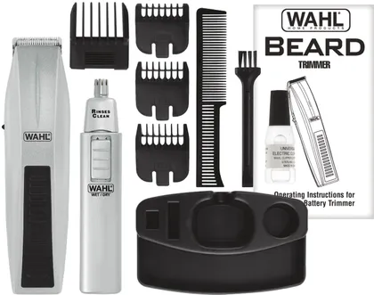 Wahl 05537-424 Mustache & Beard Battery Trimmer