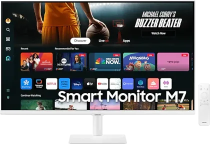 Samsung M7 LS32DM701UWXXL 32 inch Ultra HD 4K Smart Monitor