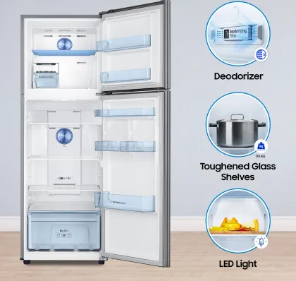 Samsung RT37C4523S8 322 L 3 Star Double Door Refrigerator