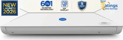 Carrier CAI12EE3R36F0 1 Ton 3 Star 2026 Inverter Split AC