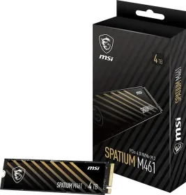 MSI Spatium M461 4TB Internal Solid State Drive
