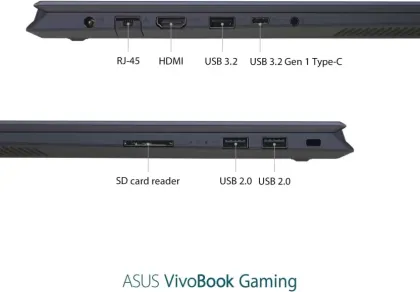 Asus VivoBook F571GT-AL518T Gaming Laptop (9th Gen Core i5/ 8GB/ 1TB 256GB SSD/ Win10 Home/ 4GB Graph)