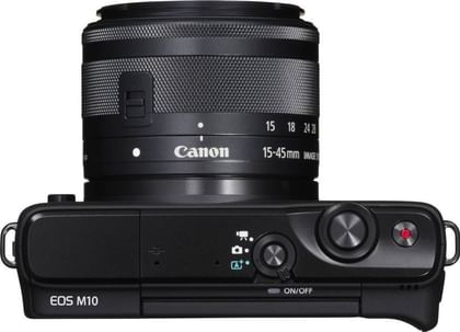 Canon EOS M10 Mirrorless Camera (EF-M15-45mm Lens)
