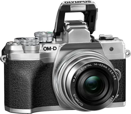 Olympus OM-D E-M10 Mark IV 20.3MP Mirrorless Camera with ED 14-42mm F/3.5-5.6 EZ Lens