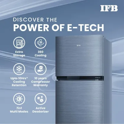 IFB IFBFF-2913DBSE 241 L 3 Star Double Door Refrigerator