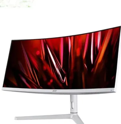アオ Acer XZ6 XZ396QU 38.5 inch WQHD Curved Monitor - Price in India
