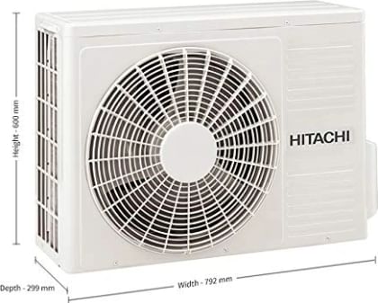 Hitachi KIYORA 4100X RMRG422HFEO 1.8 Ton 4 Star 2022 Inverter Split AC