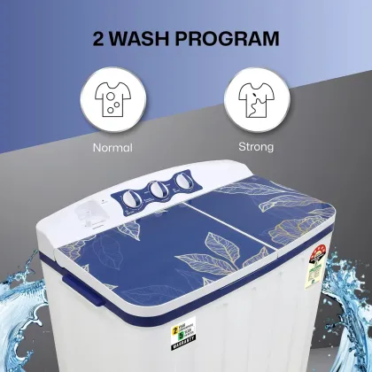 VW Pure Wash 7.5 kg Semi Automatic Washing Machine