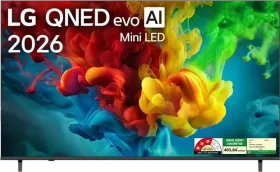 LG evo AI QNED82 85 inch Ultra HD 4K Smart Mini LED TV (85QNED82BLA)