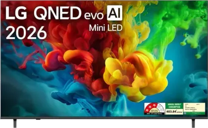 LG evo AI QNED82 85 inch Ultra HD 4K Smart Mini LED TV (85QNED82BLA)