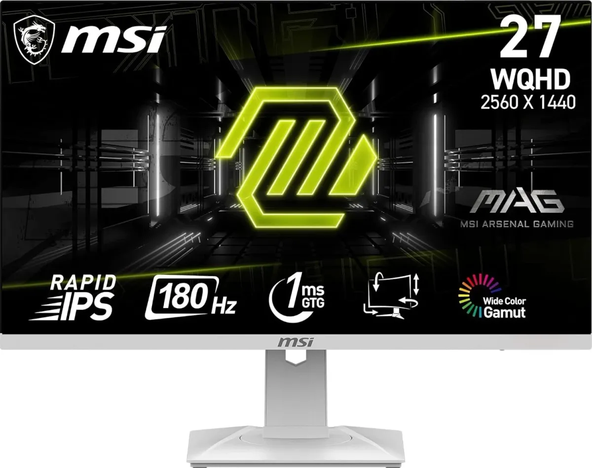MSI MAG 274QRFW 27 inch Quad HD Monitor - Price in India (Jun 2026