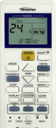 Panasonic CS/CU-WU18CKY4XFM-P 1.5 Ton 4 Star 2026 Inverter Split AC