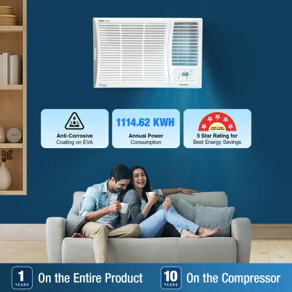 Voltas 185V Vertis Elite A 1.5 Ton 5 Star 2024 Inverter Window AC
