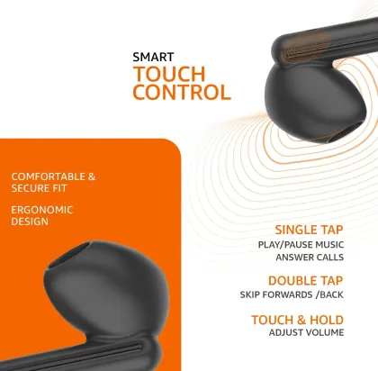 AmazonBasics AB-IE3 True Wireless Earbuds
