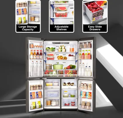 Godrej RM EON VELVET 685 RIT 670 L French Door Refrigerator