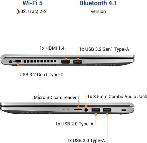 Asus VivoBook 14 2020 X415JF-EB522TS Laptop (10th Gen Core i5/ 8GB/ 1TB 256GB SSD/ Win10/ 2GB Graph)