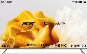 Acer I Series 65 inch Ultra HD 4K Smart LED TV (AR65GR2851UDFL)