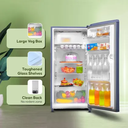 Haier HED-19TRB-N 185 L 2 Star Single Door Refrigerator