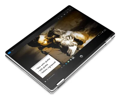 HP Pavilion TouchSmart 14 x360 14-dh0047TU (6XU80PA) Laptop (8th Gen Core i3/ 4GB/ 1TB 256GB SSD/ Win10)