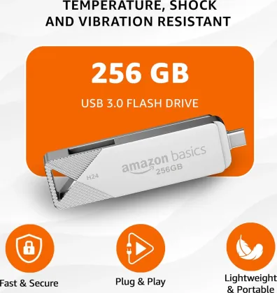 Amazon Basics H24 256GB USB 3.0 Flash Drive - image 3