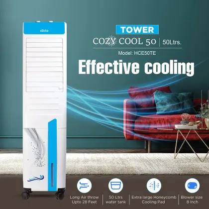 Elista Cozy Cool 50 L Tower Air Cooler