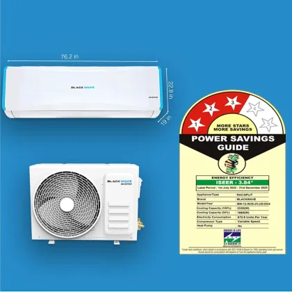 Blackwave BW-12-IN3S-25-US 1 Ton 3 Star 2024 Inverter Split AC