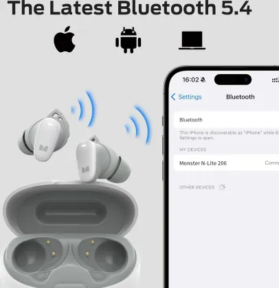 Monster N-Lite 206 True Wireless Earbuds