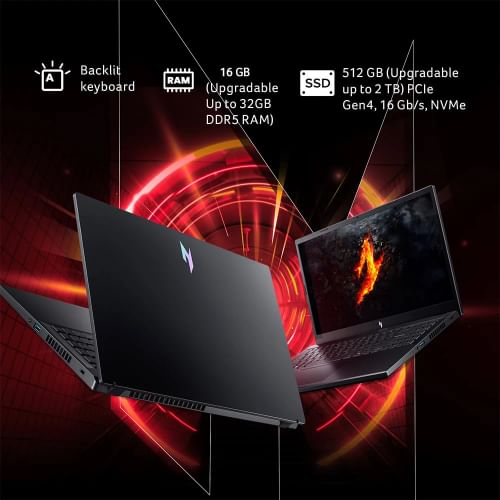 Acer Nitro V ANV15-41 Gaming Laptop (AMD Ryzen 5 7535HS/ 16GB/ 512GB SSD/ Win11/ 4GB Graph)