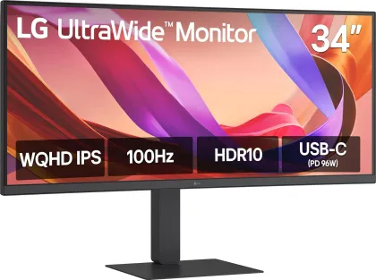 LG UltraWide 34U650A-B 34 inch UWQHD Curved Monitor