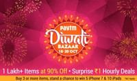 Upto 90% OFF and Surprise Rs. 1 Hourly Deals