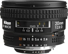Nikon Nikkor AF 20mm F/2.8 D Lens