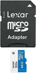 Lexar High Speed MicroSDXC 64GB Class 10 Memory Card