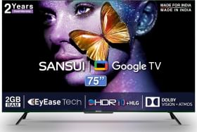 Sansui JSW75GSUHDFF 75 inch Ultra HD 4K Smart LED TV