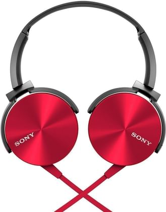 Sony MDR XB450AP Extra Bass Stereo Headphones with Mic
