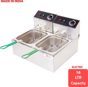 Kiran Double Pan 8L Electric Deep Fryer