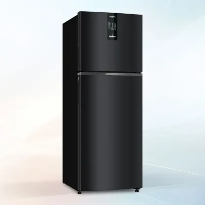 Whirlpool IFPRO INV CNV 355 Gravity Black-Y 308 L 2 Star Double Door Refrigerator
