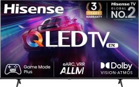 Hisense E7K 65 inch Ultra HD 4K Smart QLED TV (65E7K)